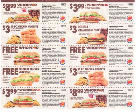 Save with burger king deals, courtesy of groupon. Burger king coupons 2018 nz - Belk coupons printable ...