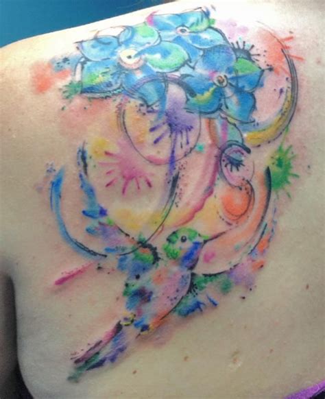 Watercolor Tattoo Water Clolor Tattoo Watercolor Star