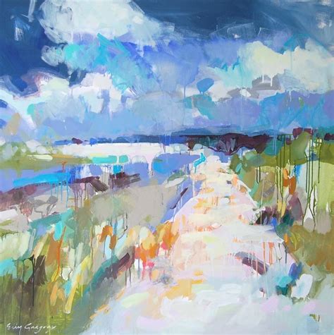 Portfolio Paintings By Erin Fitzhugh Gregory Abstract Landscape