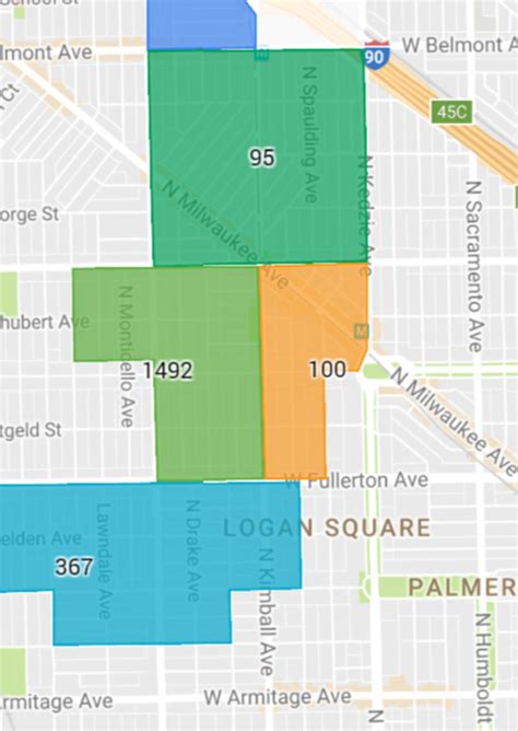 35th Ward Residents Your Parking Zone Might Be Changing Logan Square