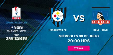 H2h stats, prediction, live score, live odds & result in one place. Resultado Huachipato vs Colo Colo en Vivo - Copa Chile 2015