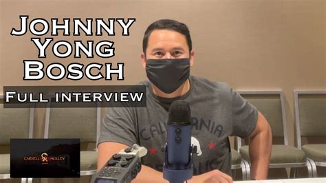 Johnny Yong Bosch Full Interview Youtube