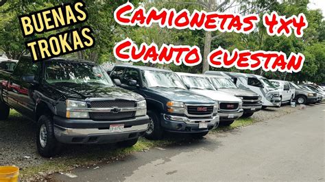 Camionetas Usadas 4x4 Chevrolet Y Ford Tianguis De Autos En Venta Trucks For Sale Youtube