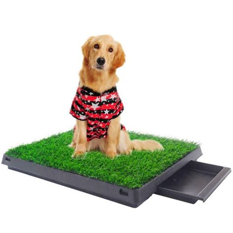 Indoor Dog Pet Potty Training Portable Toilet Large Loo Pad With Tray
