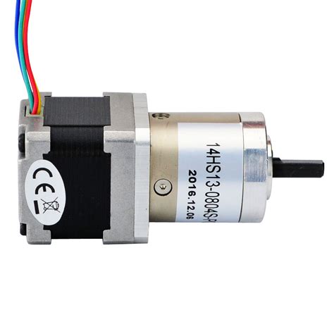 Geared Nema 14 Stepper Motor Bipolar L33mm W Gear Ratio