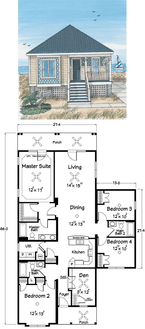 Small Vacation Home Floor Plans Floorplansclick