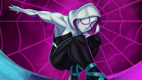 3840x2160 Spider Gwen Into The Spiderverse 4k Hd 4k Wallpapersimages