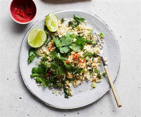 Cauliflower rice is a good low carb now that i've tried cauliflower rice, that may change a bit. Cauliflower "fried rice" recipe with egg | Recipe in 2020 | Fried cauliflower, Cauliflower ...