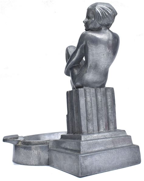 Art Deco Nude Female Ashtray C1930 For Sale At 1stdibs