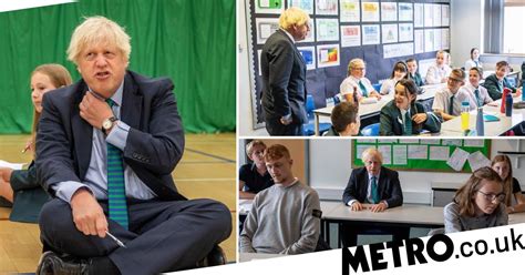 Boris Accused Of Staged School Visit As Pupils Not Distancing