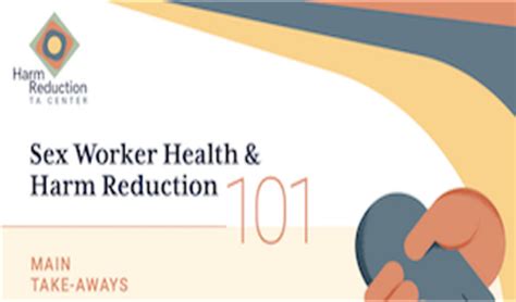 Sex Worker Health And Harm Reduction 101 National Prevention Information Network