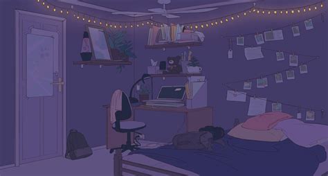 Aesthetic Bedroom Background Anime