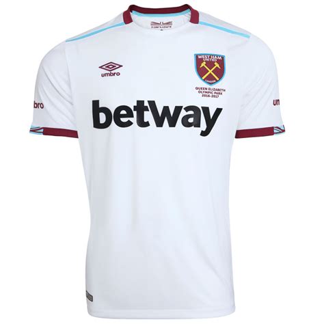 West Ham United Umbro 2016 17 Away Kit