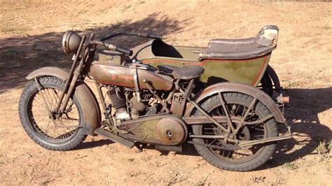 Built by the owner of antique harley in michigan. 1919 Harley Davidson Sidecar Bud Ekins Original Paint For ...