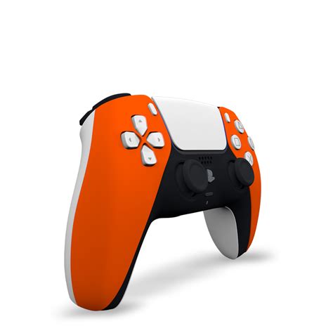 Coque Ps5 Custom Orange Soft Touch Draw My Pad