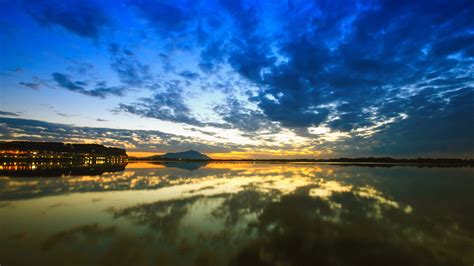 1920x1080 1920x1080 Lake Water Nature Reflection Dawn Landscape