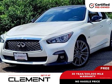 Used 2018 Infiniti Q50 Red Sport 400 For Sale In Florissant Mo