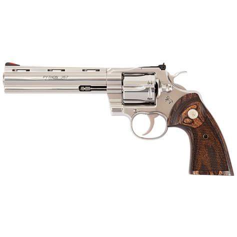 Colt Python 357 Magnum 6in Stainless Revolver 6 Rounds In Stock