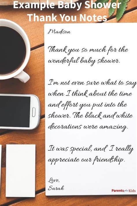 Those who you should thank include: How to Write Baby Shower Thank You Cards (Template | Baby ...