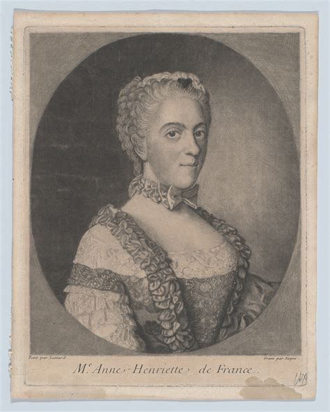 François Xavier Vispré Portrait Of Mme Anne Henriette De France