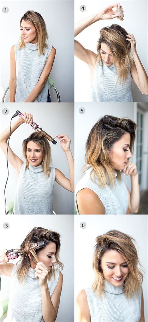 Let's have a look at how to make this easy hairstyle for short hair: 8 Cute Short Hairstyles for Everyday Wear