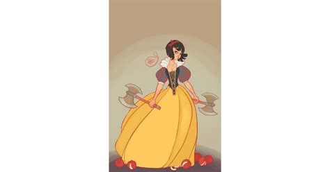 Snow White — Snow White Warrior Disney Princess Art Popsugar Love