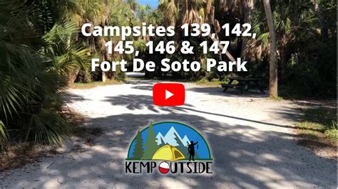 Fort De Soto Park Campsites 139 142 145 146 And 147 Kemp Outside