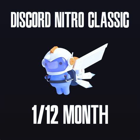 Buy ⚡ Discord Nitro Classic 112 Month 2 Boost 🌎 Global ⚡ And Download