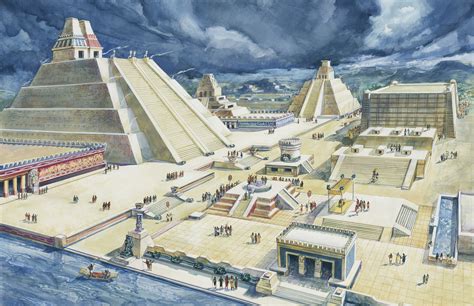 Sobre A Cidade De Tenochtitlán Quais Fatores Determinaram Sua Localização