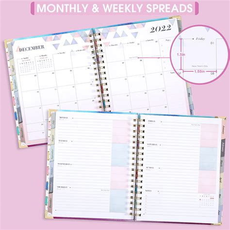 Buy 2022 2023 Planner 2022 2023 Academic Weekly Monthly Planner July 2022 To June 2023 8 X