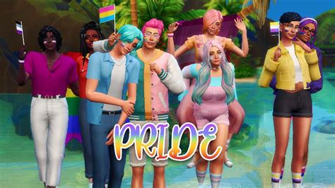 Lgbtq Pride The Sims Create A Sim Youtube