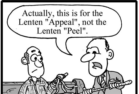 Catholic Cartoon Blog Bishops Annual Lenten Appeal