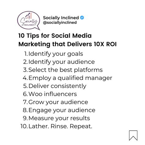 🚀 10 Tips For 10x Roi In Social Media Marketing 🌟 Julie Herndon