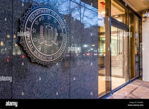 Fbi Headquarters Entrance Hi Res Stock Photography And Images Alamy