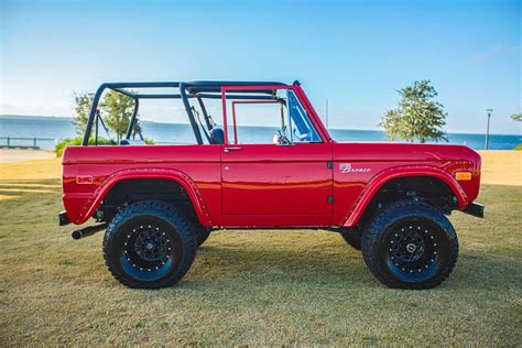 For Sale 1975 Supercharged Early Ford Bronco Velocity Restorations