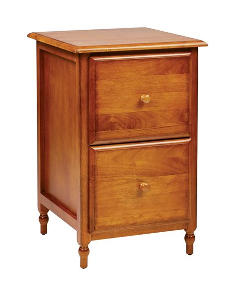 Wood File Cabinet With Lock Cherry Solid Wood 2 Drawer Lateral Filing