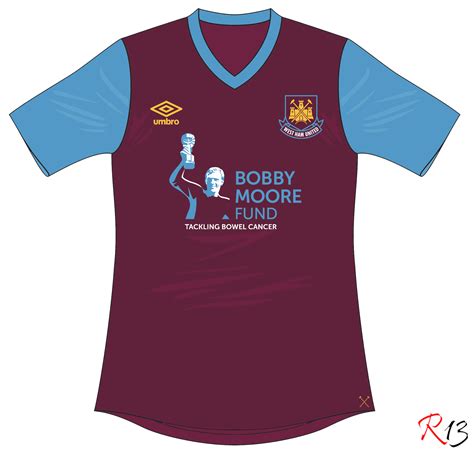 West Ham United 2016 Umbro Bobby Moore Fund