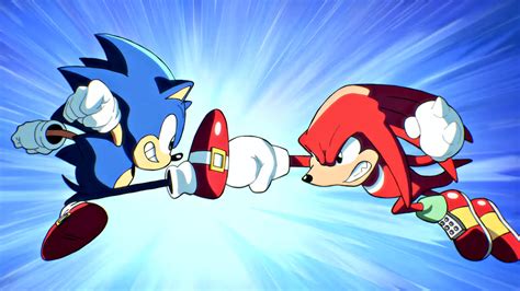 Classic Sonic Vs Classic Knuckles By L Dawg211 On Deviantart