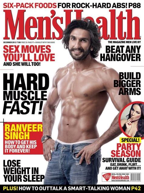 Ranveer Singh On Mens Health Magazine Osop