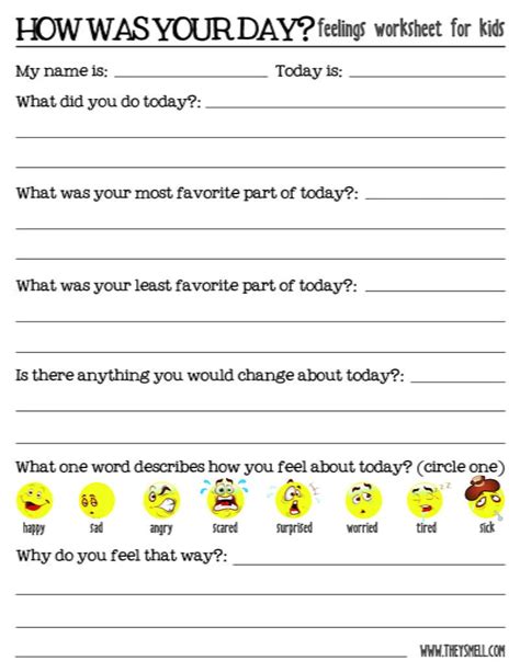 20 Feelings Worksheets For Adults Worksheet From Home