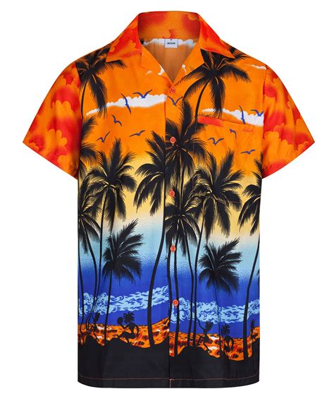 Herren Hawaii Hemd Aloha Hawaii Motto Party Shirt Urlaub Strand Kost M Ebay