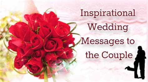 Inspirational Wedding Messages To The Couple