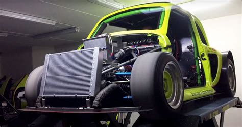 Video Hayabusa Powered And 4wd Swapped Fiat 500