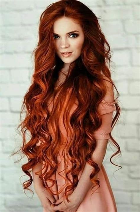 Long Red Hair Grow Long Hair Long Curly Curly Red Hair Blonde Hair