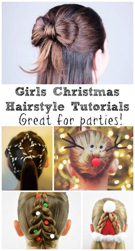 With Christmas Party Season Around The Corner A Fun And Festive Hair