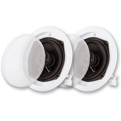 So, are ceiling speakers any good? Acoustic Audio by Goldwood In-Ceiling Speaker Pair 2 Way ...