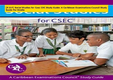 Pdf Social Studies For Csec Cxc Study Guide A Caribbean