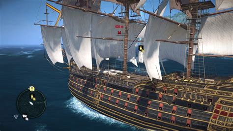 Assassin S Creed 4 Black Flag Spanish Man O War Ship Battle Free