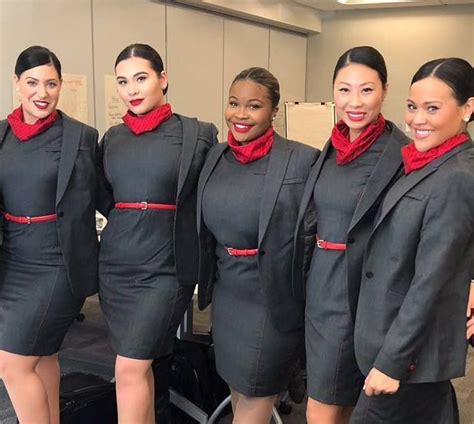 Egyptair adopted the new uniform for the company flight attendants and air hosts. Air Canada Cabin Crew.c | Cabin crew
