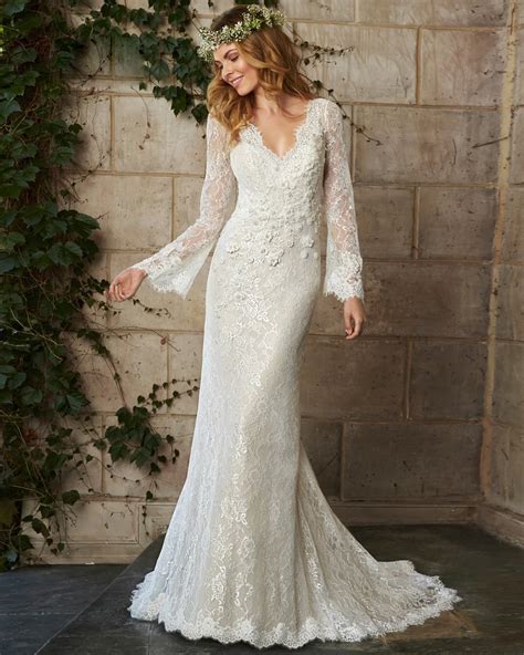 Long Sleeve Boho Wedding Dresses Best 10 Long Sleeve Boho Wedding Dresses Find The Perfect